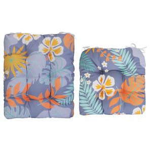 Set di Cuscini Impermeabili per Sedia a Dondolo, Superficie in Tessuto Oxford Antiscivolo, Imbottitura in Poliestere, Cuscini per Schiena Superiore e Inferiore, per Esterni - Product Image 4