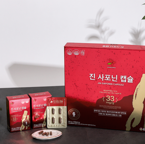 Capsule de Saponine de Ginseng Rouge Coréen en poudre pour la circulation et le soutien énergétique - Product Image 1