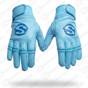 Guantes de Bateo de Béisbol Profesionales Unisex, Logotipo Personalizado, Suaves, Ligeros, Antideslizantes, de Cuero de Alta Calidad, Diseña los Tuyos - Product Image 2