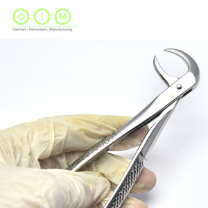 Pinzas de Extracción de Molares Inferiores de Acero Inoxidable, Instrumento Manual para Extracción Dental, Certificado CE Clase I - Product Image 1