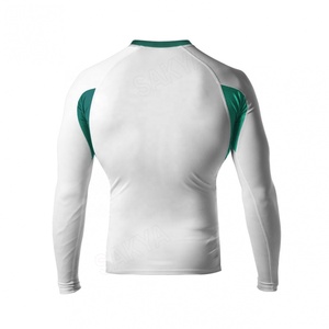 Vente en gros de rashguard PASAKYA BJJ Jiu Jitsu à manches longues, compression MMA unisexe 220g OEM - Product Image 5
