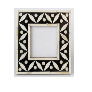 Cadre photo en os fait à la main de haute qualité décor à la maison décoration de mariage cadres élégants - Product Image 3