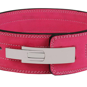 Ceinture de musculation en cuir suédé avec boucle de levier, support durable de haute qualité, robuste et personnalisable - Product Image 5