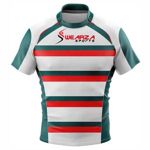 2025 Rugby marca descuento Rugby camiseta fútbol desgaste uniformes impresión sublimación logotipo personalizado Rugby Jersey - Product Image 3