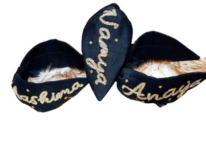 Bandeaux pour cheveux en tissu multicolores à la mode, perlés, brodés, légers, durables, de haute qualité, faits à la main, pour femmes, enfants et adolescents - Product Image 4