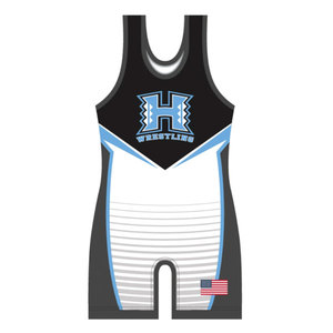 Singlet de Lucha Unisex Sublimado con Estampado Frontal, Cuello en V, Sin Mangas, Doble Tirante, Transpirable, Ecológico y Ajustado - Product Image 4