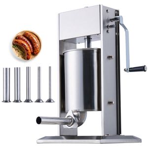 Insaccatrice Manuale a Doppia Velocità 10L/22LBS Verticale in Acciaio Inox 304 per Alimenti, Usata - Product Image 1