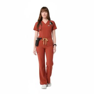 Wholesale OEM Medical Scrub Suit Custom Breathable Nurse Uniform Comfortable Hospital Workwear Breathable Nursing Scrub suits - Product Image 3