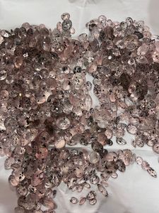 Natural Cubic Zirconia Faceted Oval & <b>Cushion</b> Cut Mix Shape Gemstone - Product Image 2