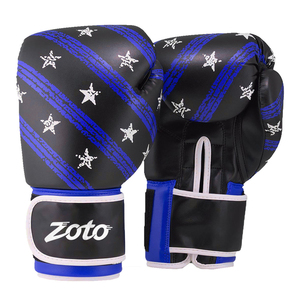 Guantes de Boxeo de Cuero al por Mayor, Guantes de Entrenamiento y Sparring Personalizados OEM con Correa de Gancho y Bucle - Product Image 3