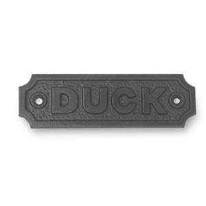 Plaque de porte rectangulaire en laiton moulé, style industriel, pour toilettes, à fixer au mur, signalisation de salle de bain, faite à la main, personnalisable - Product Image 2