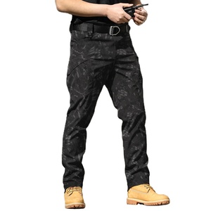 Custom Logo Men's <b>Waterproof</b> Softshell <b>Pant</b> Flat Front Heavyweight Formal Hiking Hunting Worker <b>Cargo</b> <b>Pants</b> Winter - Product Image 6