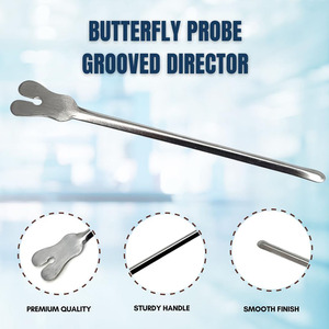 Sonde chirurgicale papillon FENTEX en acier inoxydable 18/8 de haute qualité, personnalisable OEM - Product Image 2