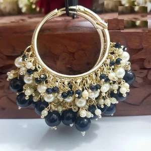 Pendientes de Aro Étnicos JeweleMarket para Mujer, Joyería Festiva con Cuentas, para Bodas y Fiestas, Ligeros y Elegantes, Ideales para Regalo - Product Image 2