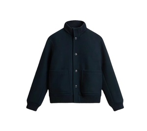 Veste universitaire d'hiver pour homme, style vintage, en laine, imperméable et respirante, avec manches en toile de laine épaisse, fabrication OEM sur mesure - Product Image 6