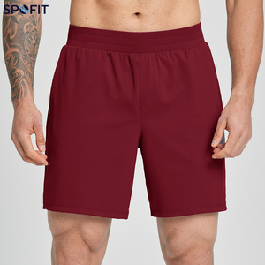 New 2026 Wholesale <b>Men's</b> Quick Dry Sports <b>Shorts</b> Breathable Stretch Running Training Athletic Drawstring Mid Waist - Product Image 6