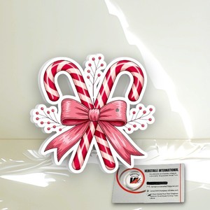 Nouvelles extensions de cils personnalisées en acrylique, forme papillon, cœur, losange, ovale, écologiques et réutilisables pour Noël - Product Image 3