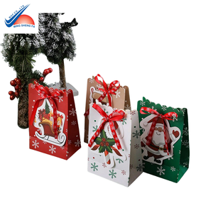 Custom Design Holiday Gift Paper Bag Printing with Vibrant Color and High-End Packaging Finish - Product Image 2
