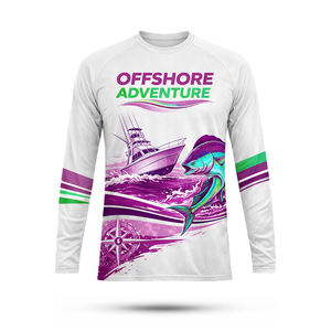 Camiseta Deportiva de Manga Larga con Sublimación, Bordado y Logotipo Personalizado de Alta Calidad - Product Image 5