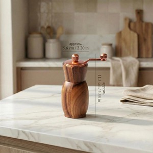 Premium Wooden Spice Shakers Set Used For Serving Salt And Pepper On Dining <b>Table</b> In Home <b>Kitchen</b> Decorative <b>Kitchen</b> Accessories - Product Image 6