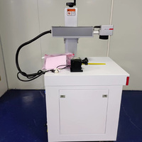 Máquina de Marcado Láser de Fibra MOPA de 20W Tipo Mesa, Serie TF, para Marcado de Plástico, Metal y Electrónica