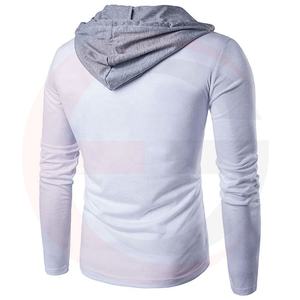Sudaderas con capucha de estilo callejero para hombre, de buena calidad, personalizadas, de talla grande, liso, en blanco, para invierno, nuevo diseño - Product Image 2