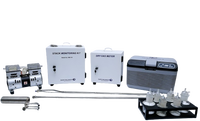 Kit d'échantillonnage en colonne industrielle pour la surveillance de la pollution, instrument d'échantillonnage des émissions en colonne pour les conseillers environnementaux