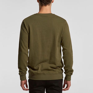 Sudadera Gris de Cuello Redondo para Hombre, Corte Regular, Tejido de Algodón, Estilo Casual para Otoño - Product Image 3