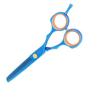 Kit de ciseaux de coiffeur professionnel pour gaucher de qualité supérieure Ciseaux de coupe de cheveux de salon en acier inoxydable - Product Image 2