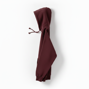 Sweat-shirt à capuche pour homme, couleur marron, coupe classique, en molleton de coton, décontracté, avec poche kangourou, 2026 - Product Image 5
