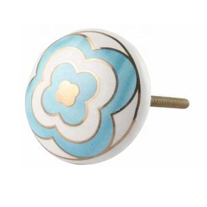 Último diseño, perilla de armario en relieve Floral gris, perillas de tocador, muebles, armario, cajón, perillas de tocador de cocina - Product Image 4