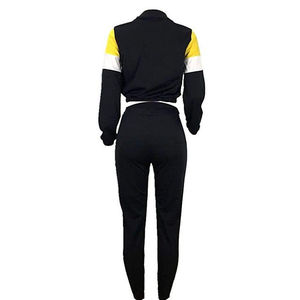 Conjunto Deportivo para Mujer, Chaqueta Cortavientos Ligera, Talla Grande, Sudadera con Cierre y Pantalones Jogger 100% Algodón - Product Image 6