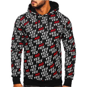 Sudadera con Capucha de Invierno para Hombre, de Mezclilla de Algodón de Alta Calidad, Transpirable, Estilo de Diseñador de Lujo, Colores y Logotipo Personalizables - Product Image 2