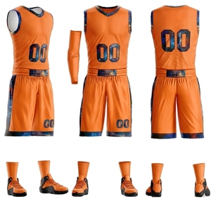 Ensemble de maillots de basketball personnalisés imprimés par transfert thermique, blanc, sans manches, col en V, évacuation de l'humidité, taille élastique, unisexe, adulte, toutes tailles - Product Image 5