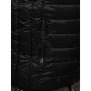 Modern <b>Utility</b> Casual Winter Bomber <b>Vest</b> with Breathable Fabric and Practical Everyday Style - Product Image 3