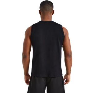 Camiseta sin mangas informal para hombre, mezcla de algodón, chaleco deportivo transpirable para gimnasio, ropa deportiva de verano, ropa con logotipo personalizado - Product Image 2