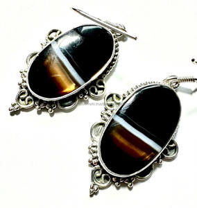 925 <b>Sterling</b> <b>Silver</b> Natural Gemstone 1 Pair Hook <b>Earring</b>, Pear Shape, Women's Jewelry, Handmade Jewelry, Gift for <b>Christmas</b> - Product Image 5