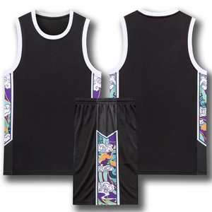 Camiseta de Baloncesto sin Mangas para Hombre, Talla Grande, Producto Nuevo Profesional al por Mayor, Camisetas de Entrenamiento de Baloncesto - Product Image 5