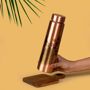 <b>copper</b> <b>bottle</b> sustainable gift <b>copper</b> <b>bottle</b> reusable drinkware <b>copper</b> <b>bottle</b> premium handmade <b>bottle</b> <b>copper</b> <b>bottle</b> luxury - Product Image 3