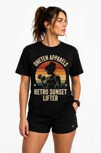 เสื้อยืดผู้หญิงฤดูร้อน สีกรมท่า ผ้าฝ้ายนุ่ม สวมใส่สบาย แขนสั้น ระบายอากาศได้ดี คุณภาพสูง ปรับแต่งได้ พิมพ์ลายสกรีน - Product Image 4