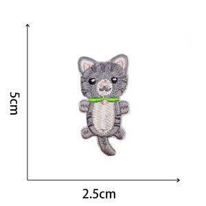 Parches Bordados Personalizados al por Mayor a Precio de Fábrica, Parche de Animales Termoadhesivo, Insignia Bordada en 3D para Gorras, Bolsos y Chaquetas - Product Image 2