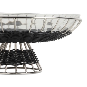Vase de table en cuivre fait main, design rustique, bol décoratif, 25 pouces - Product Image 2