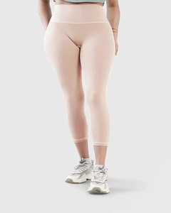 CLOVIX SPORTS Leggings Deportivos para Mujer con Panel de Malla, Poliéster y Spandex, Transpirables, con Logotipo Personalizado - Product Image 1