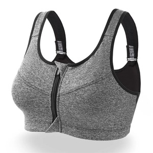 Sujetador deportivo para mujer de gran venta con cremallera frontal, a prueba de golpes, para gimnasio, correr, chaleco sin costuras, moldeador de cuerpo, sujetador de fitness y yoga, transpirable y sexy. - Product Image 2