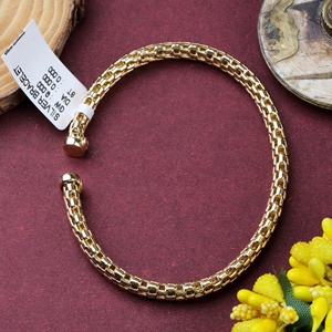 Pulsera de Plata Pura 925, Bañada en Oro Amarillo, Hecha a Mano, para Hombre y Mujer, a Precio de Mayoreo - Product Image 5