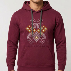 เสื้อฮู้ดดี้ผ้าฟลีซสำหรับฤดูหนาว ตกแต่งด้วยคริสตัล ผลิตจากผ้าฝ้าย 100% สวมใส่สบาย เป็นมิตรต่อสิ่งแวดล้อม ระบายอากาศได้ดี ดีไซน์ทันสมัย เหมาะสำหรับใส่ลำลอง  สั่งซื้อขั้นต่ำน้อย - Product Image 3