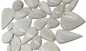 Cabochon de Scolecite Blanche Naturelle Directement de l'Usine pour la Fabrication de Pendentifs, Bijoux en Scolecite, Fournisseur en Gros - Product Image 4