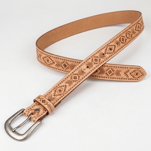 Cinturones de Cuero Hechos a Mano, Ideales para Ropa Casual y Estilo Western, Tradicionales, Cómodos y Elegantes - Product Image 3