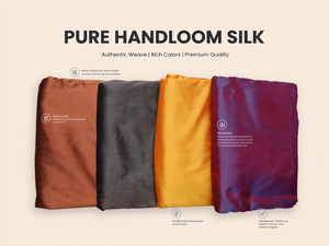 Tissu de Soie Pure de Mûrier de Luxe Tissé à la Main, Matière en Soie Katan Unie, Textile de Créateur pour Vêtements de Mariée, Vente en Gros - Product Image 6
