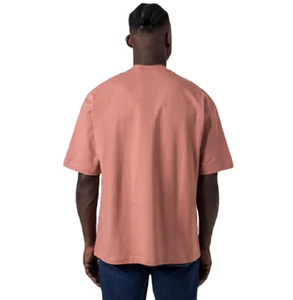 เสื้อยืดโอเวอร์ไซส์ผู้ชายสไตล์วินเทจ ผ้าคอตตอน 100% ทรงริงเกอร์ หนานุ่ม ซักย้อมสีแบบแอซิดวอช แนวสตรีทแวร์ ย้อนยุค เป็นมิตรต่อสิ่งแวดล้อม ระบายอากาศได้ดี - Product Image 5